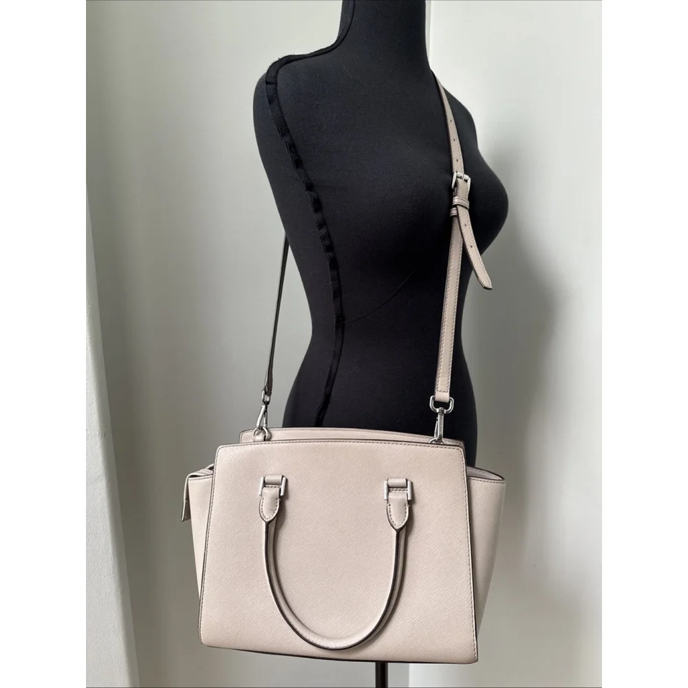 Michael Kors Stud Selma handbag Medium With Matching Wallet